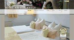 Desktop Screenshot of hotel-am-hehlentor.de
